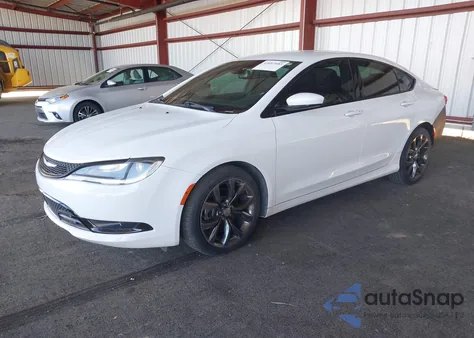 2015 Chrysler 200 S из США, поврежденный, VIN 1C3CCCBB4FN698181